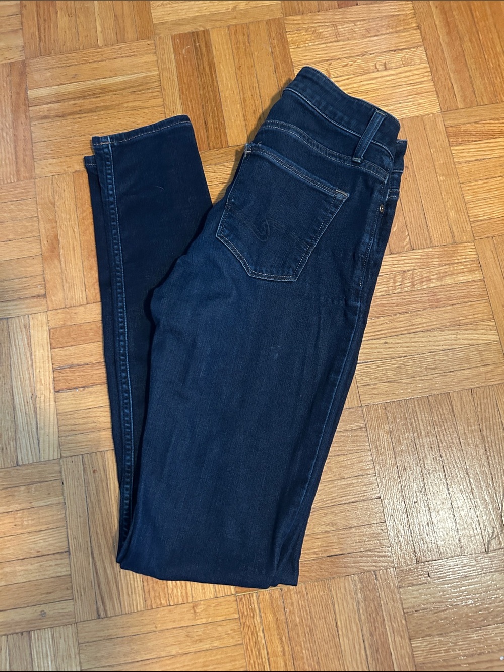 Silver Jeans Dark Indigo Skinny Jeans